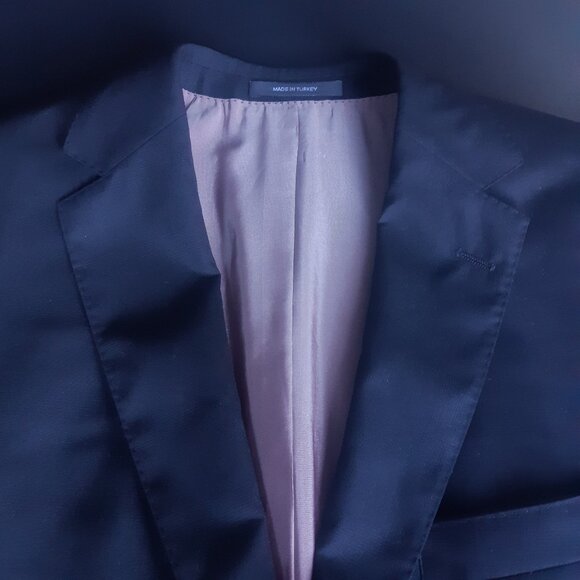 Hugo Boss SZ 42R Black Wool Classic Sport Jacket Blazer - Picture 4 of 14